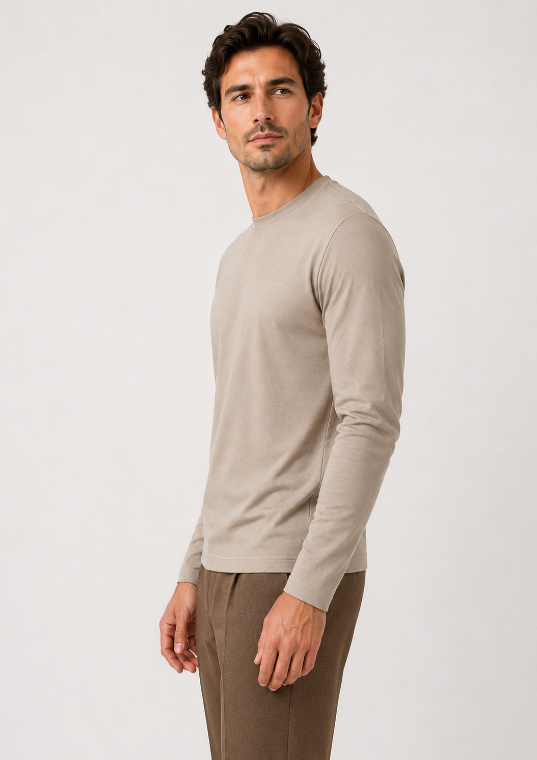 Round Neck Longsleeve