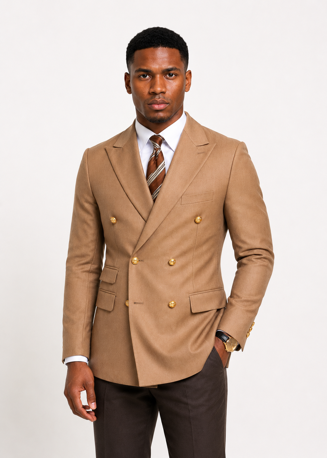 Double-Breasted Blazer