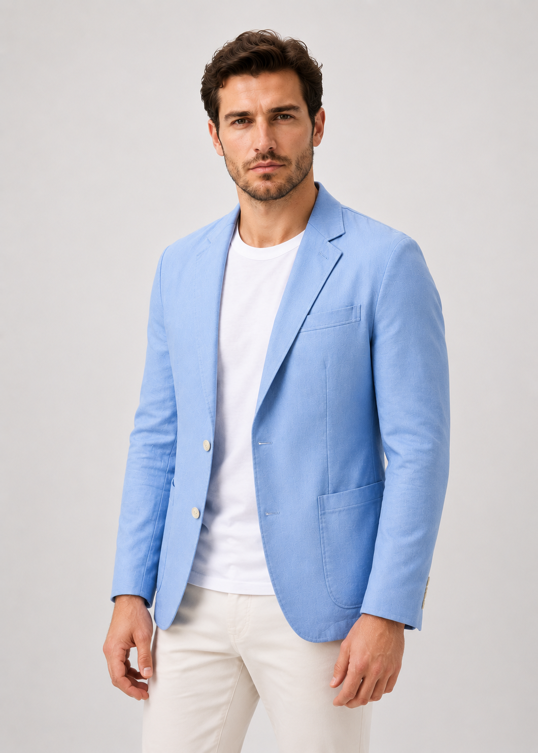 Cotton Linen Blazer