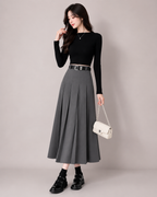 Venetian Pleated Skirt