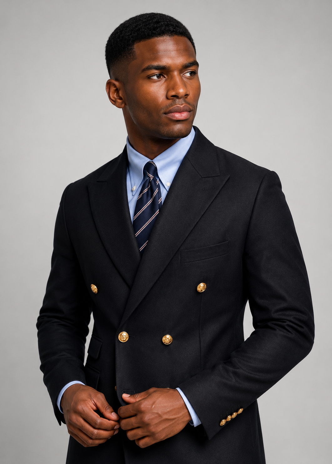 Double-Breasted Blazer
