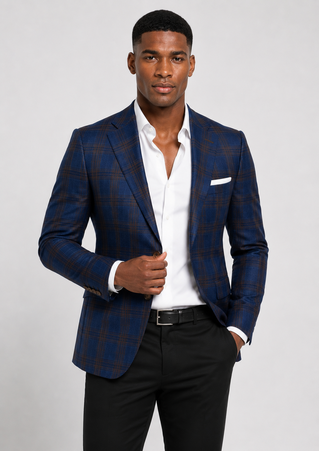 Plaid Blazer