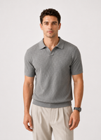 Zion Weston Ribbed Polo