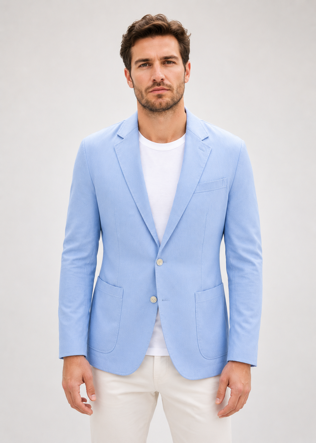 Cotton Linen Blazer