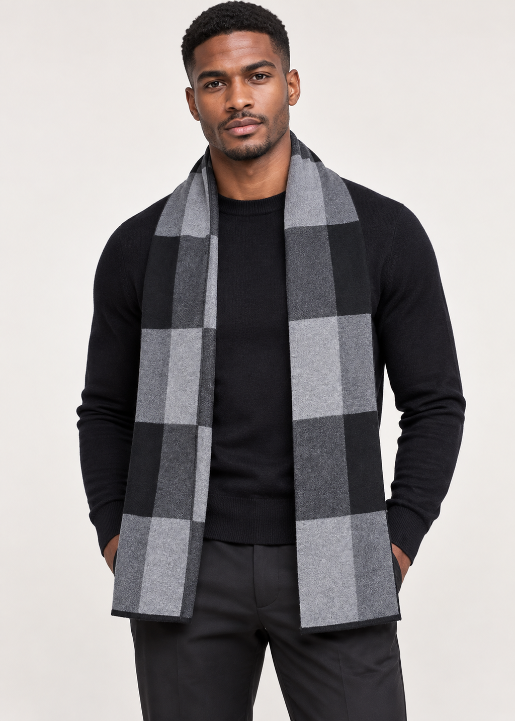 Cannes Plaid Scarf