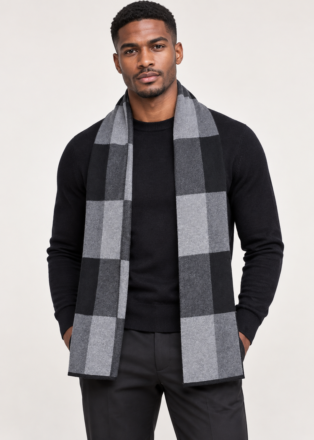Cannes Plaid Scarf