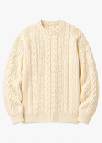 Zion Cable Turtleneck