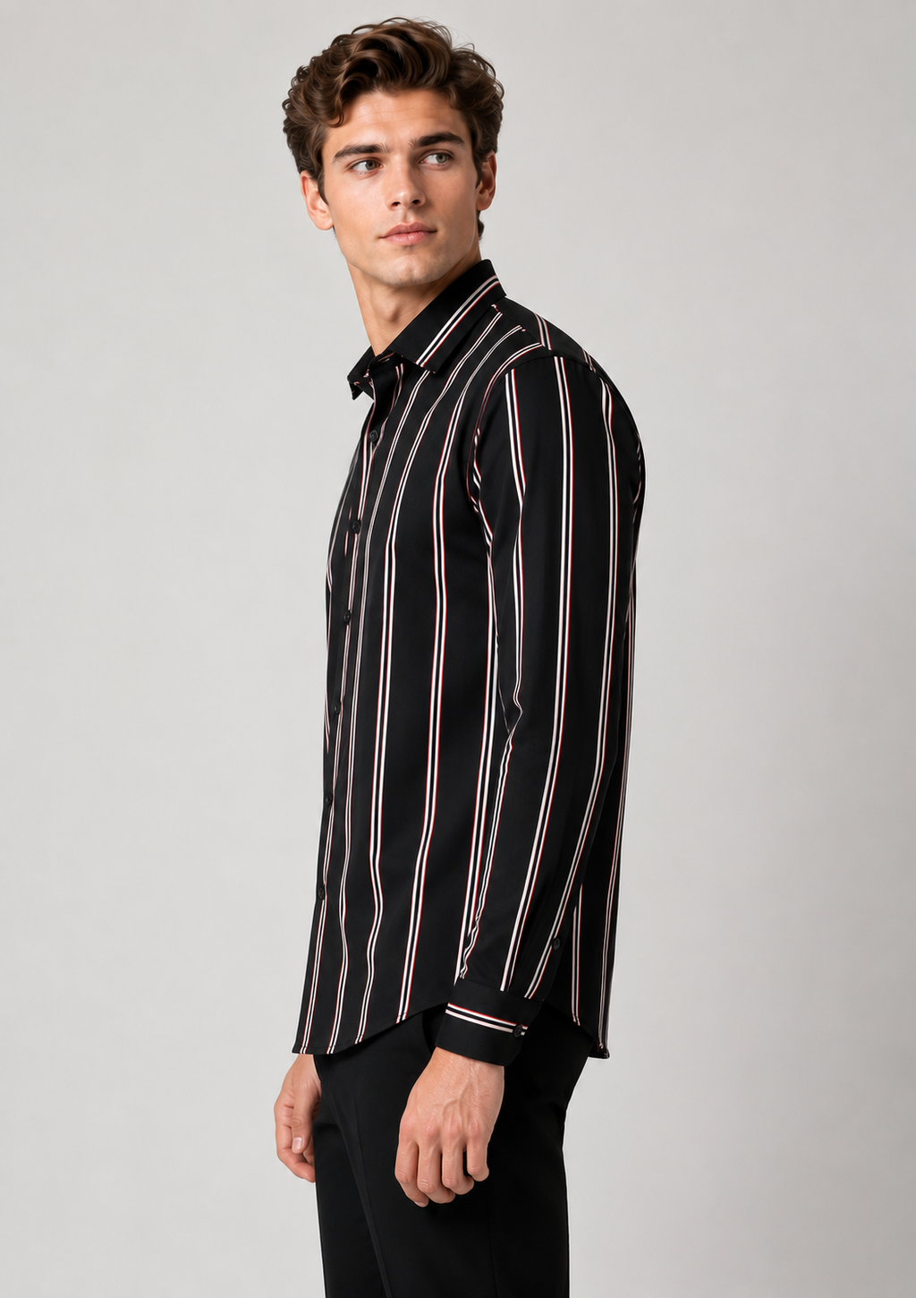 Black Stripe Shirt