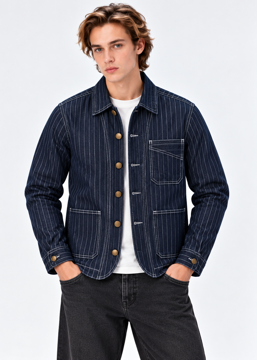 Riviera Stripe Denim