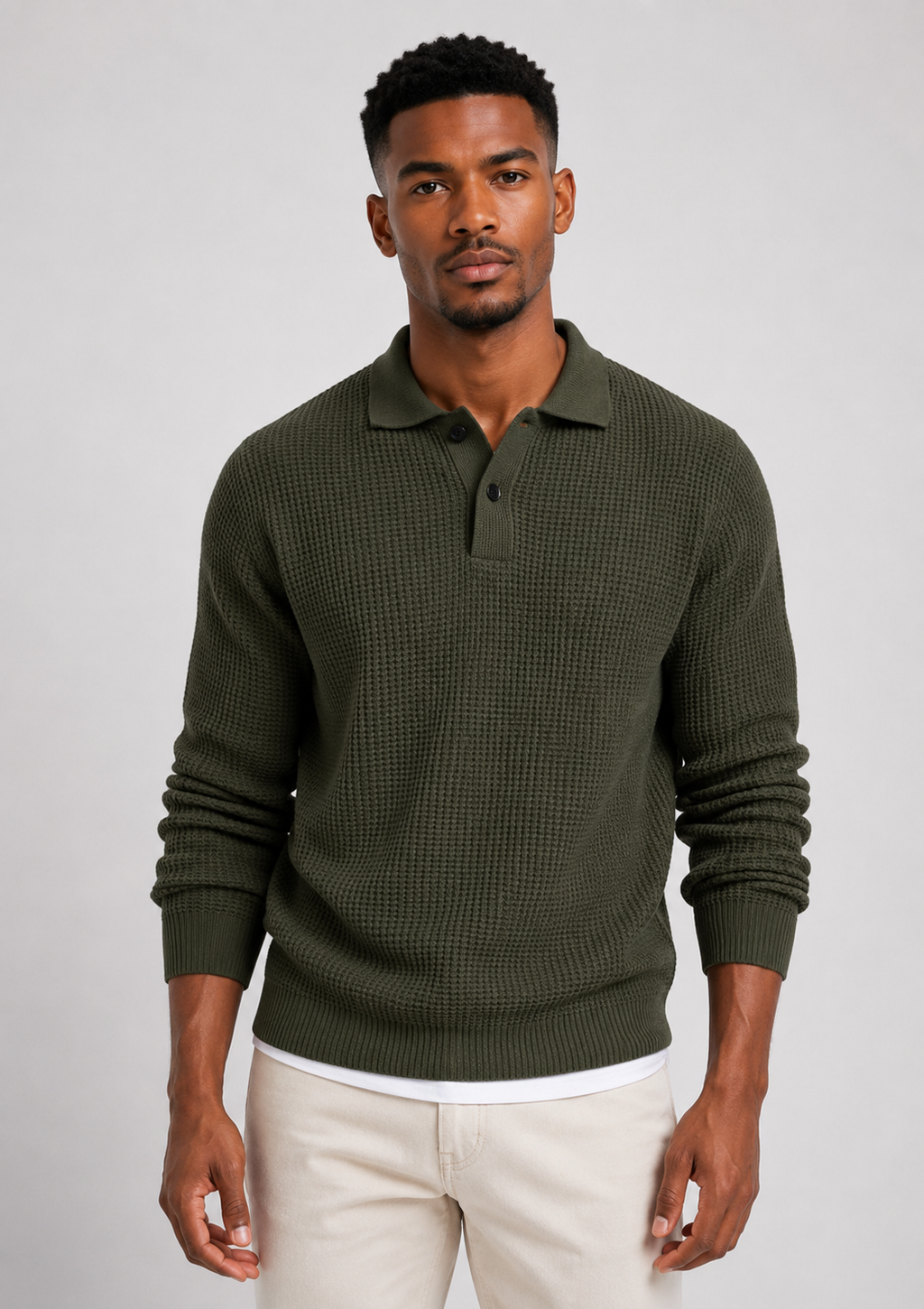 Neck Zip Sweater