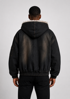 Hooded Denim Jacket