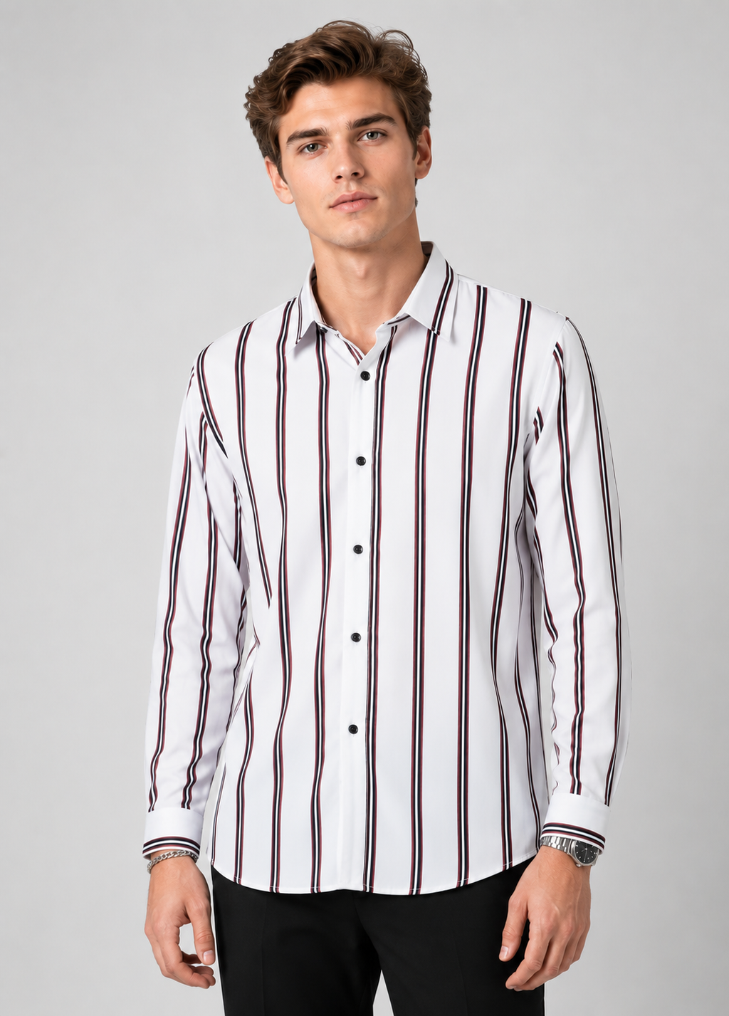 Black Stripe Shirt