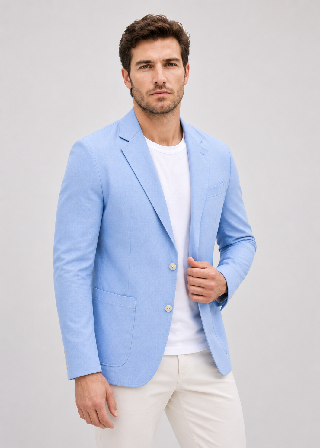 Cotton Linen Blazer