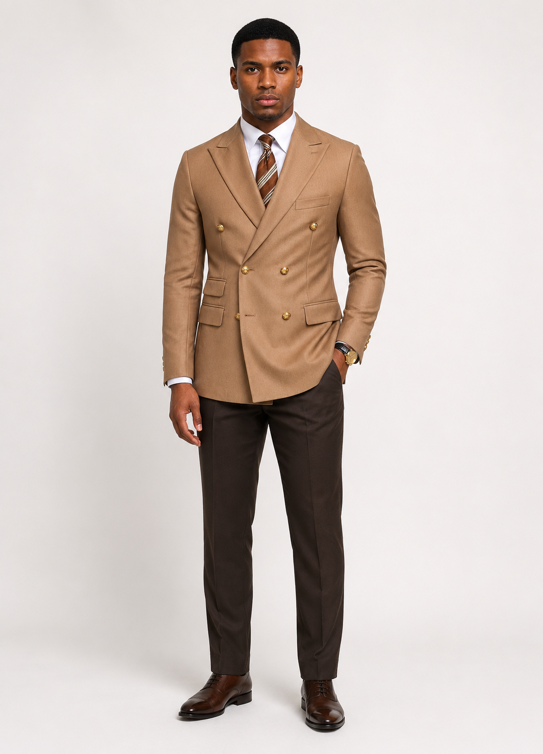 Double-Breasted Blazer