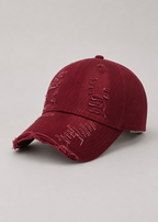 Washed Denim Cap