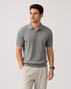 Zion Weston Ribbed Polo