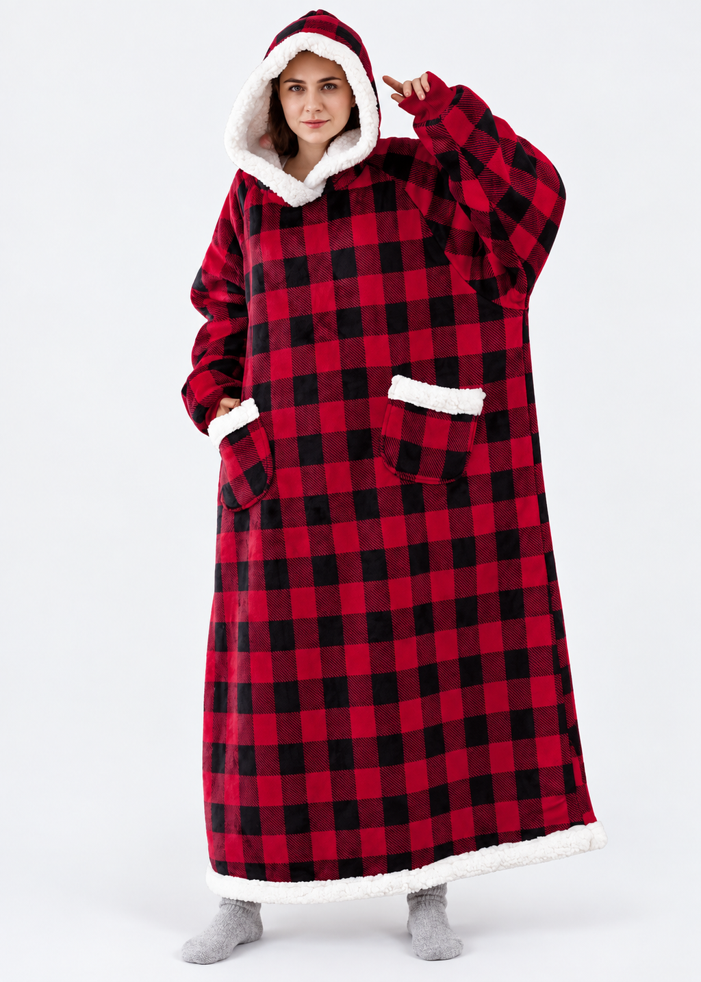 Nordic Plush Hoodie