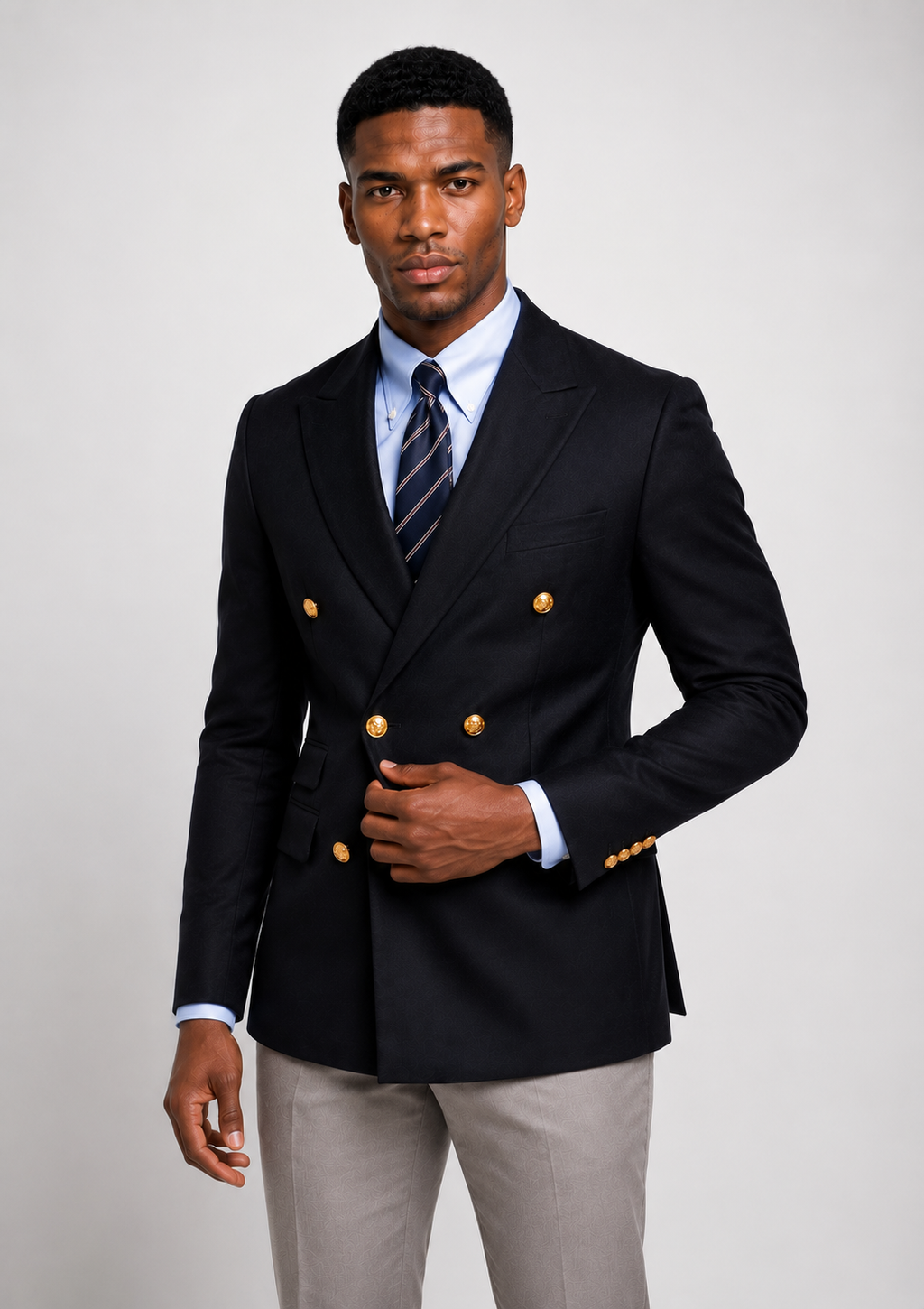 Double-Breasted Blazer
