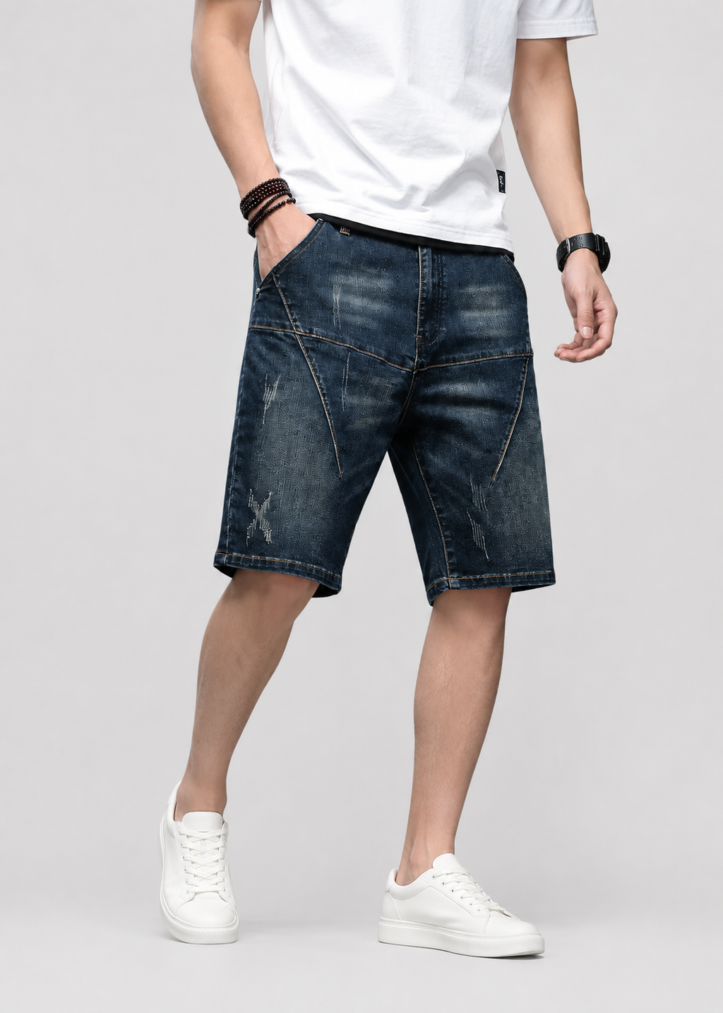 Slim Denim Short