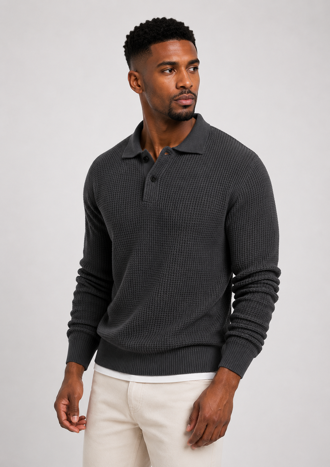 Neck Zip Sweater