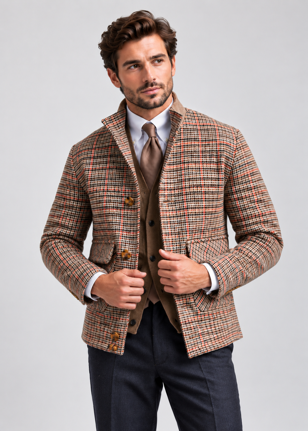 Savile Tweed Bomber