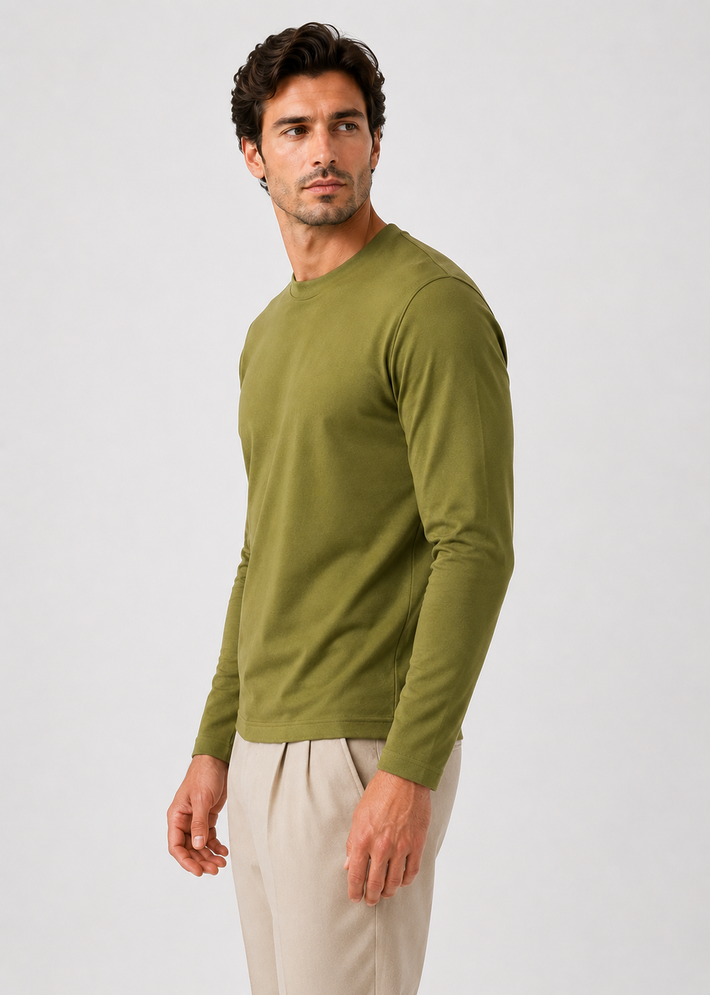 Round Neck Longsleeve