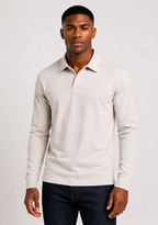 Lapel Long Polo