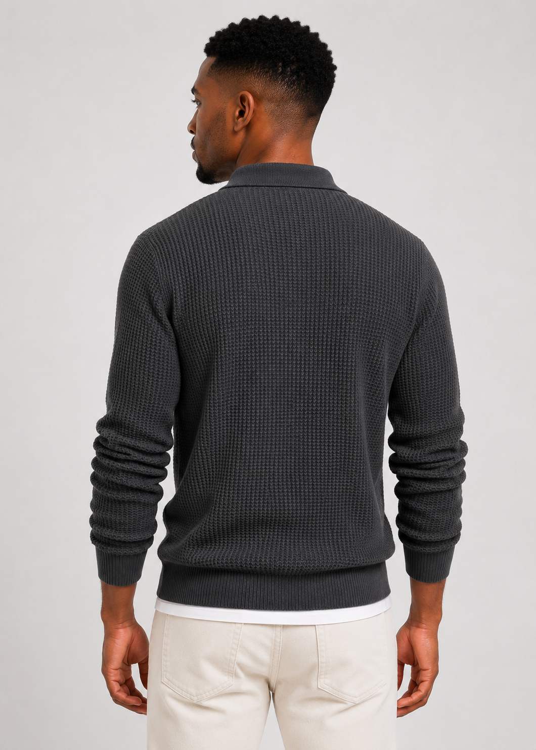 Neck Zip Sweater