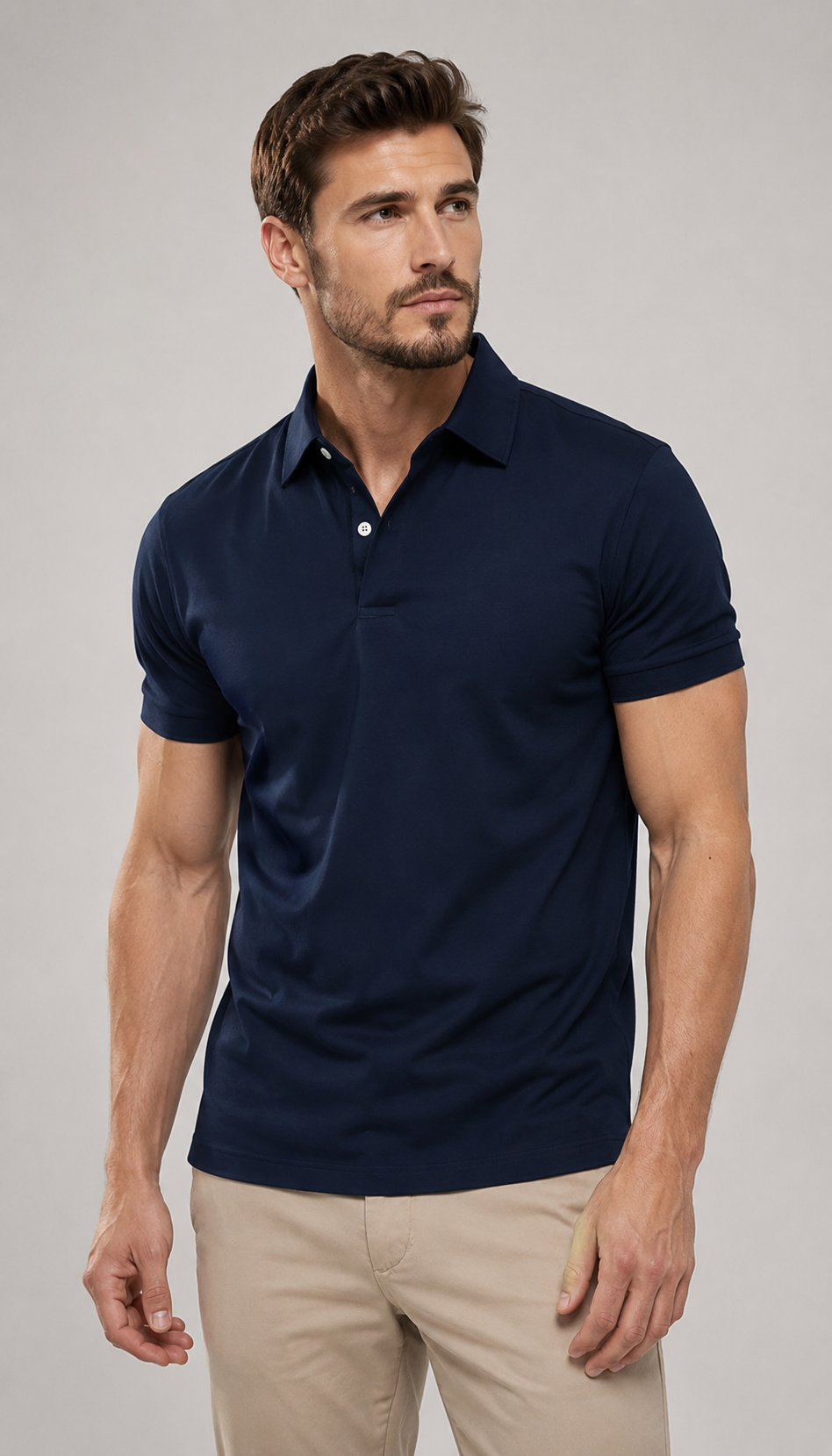 Lapel Polo
