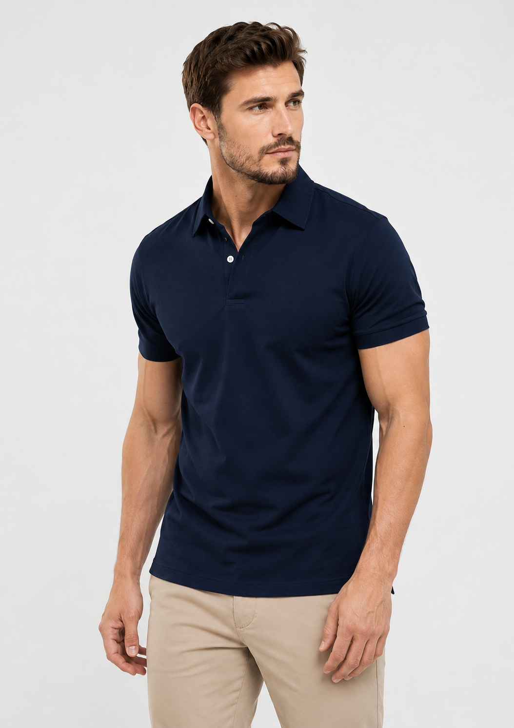 Lapel Polo