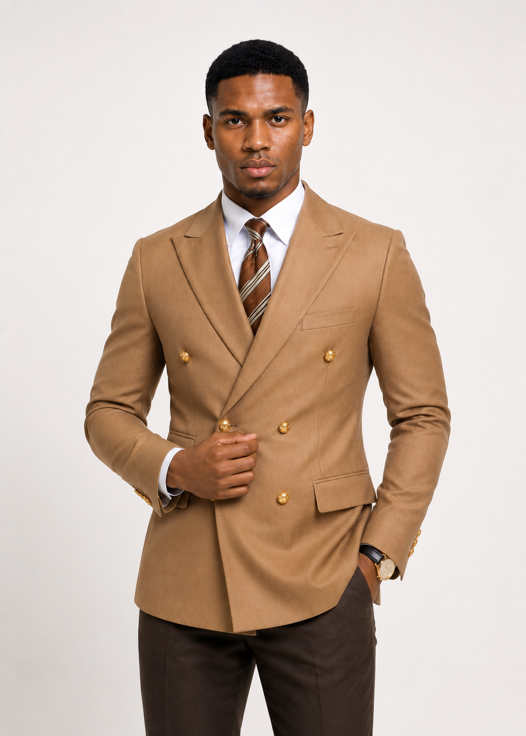 Double-Breasted Blazer