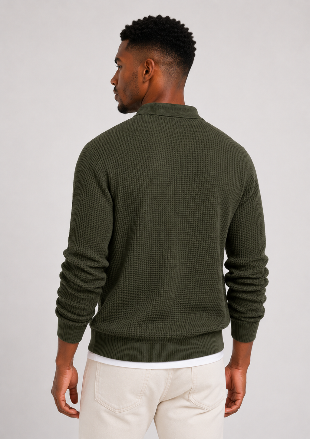 Neck Zip Sweater