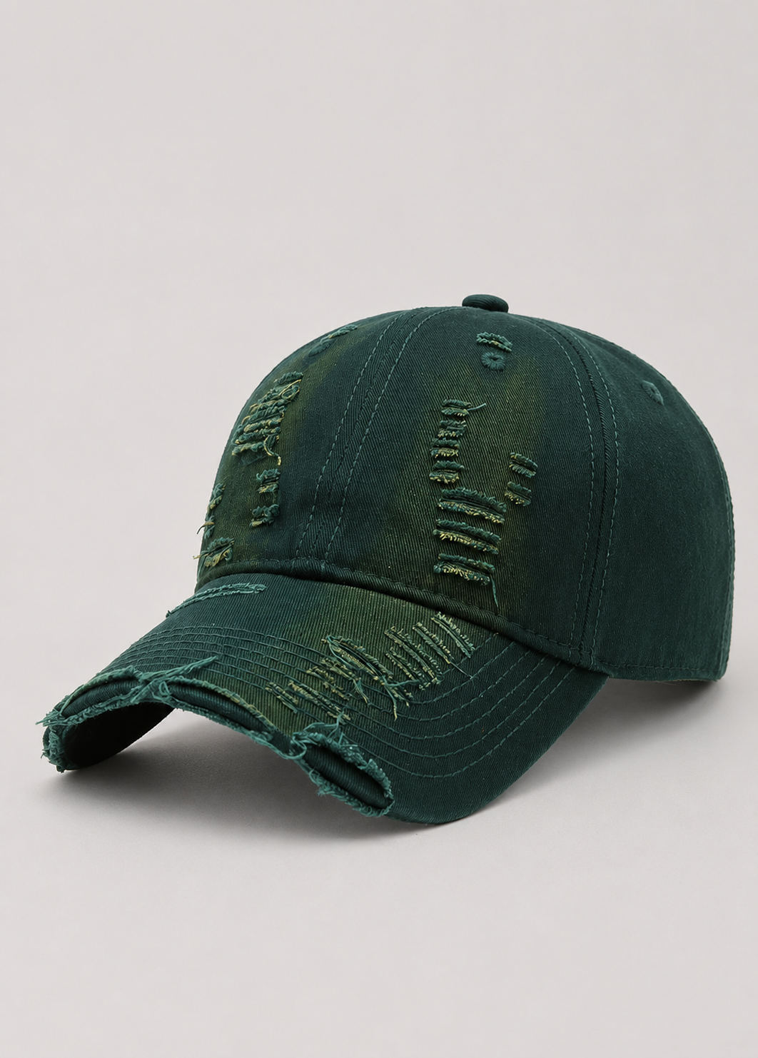 Washed Denim Cap