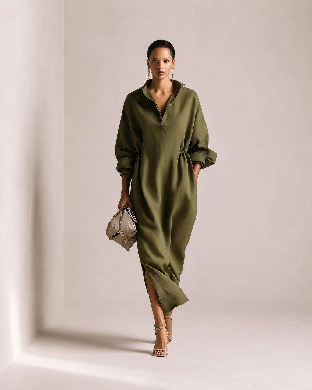 Portofino Lapel Dress