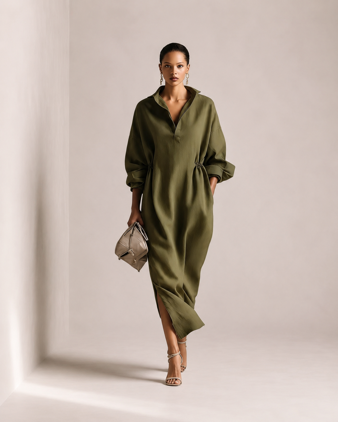 Portofino Lapel Dress