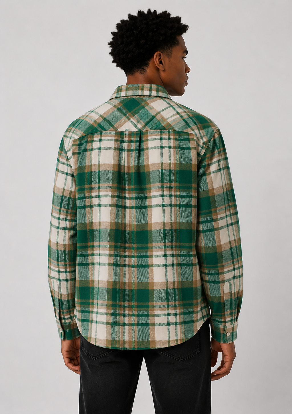 Woolen Plaid Shirt