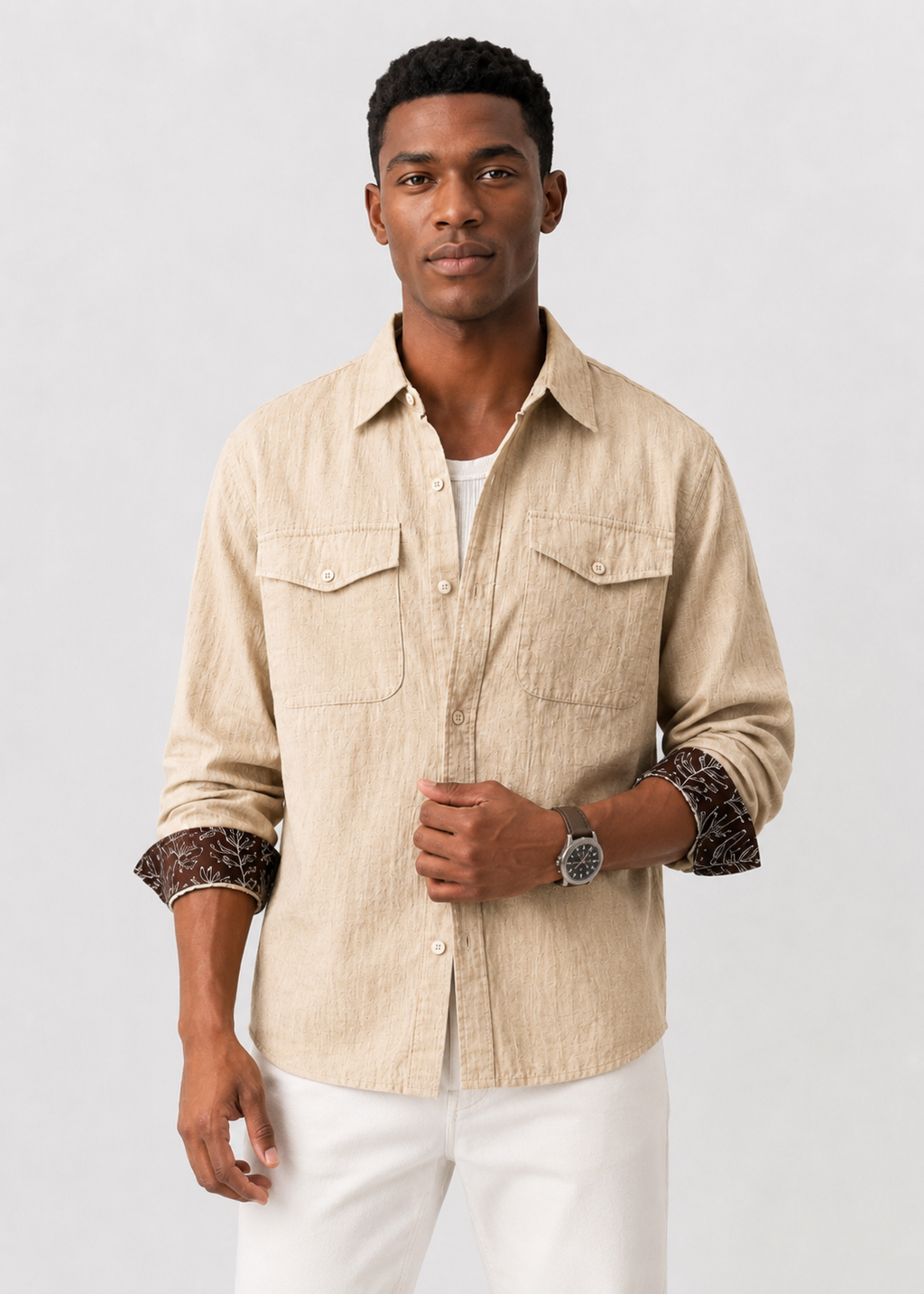 Vintage Linen Shirt