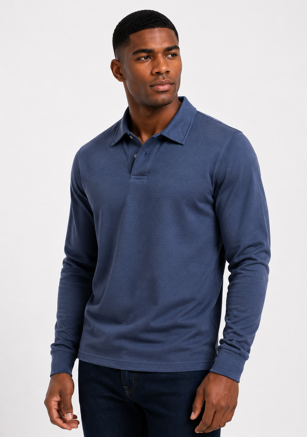 Lapel Long Polo