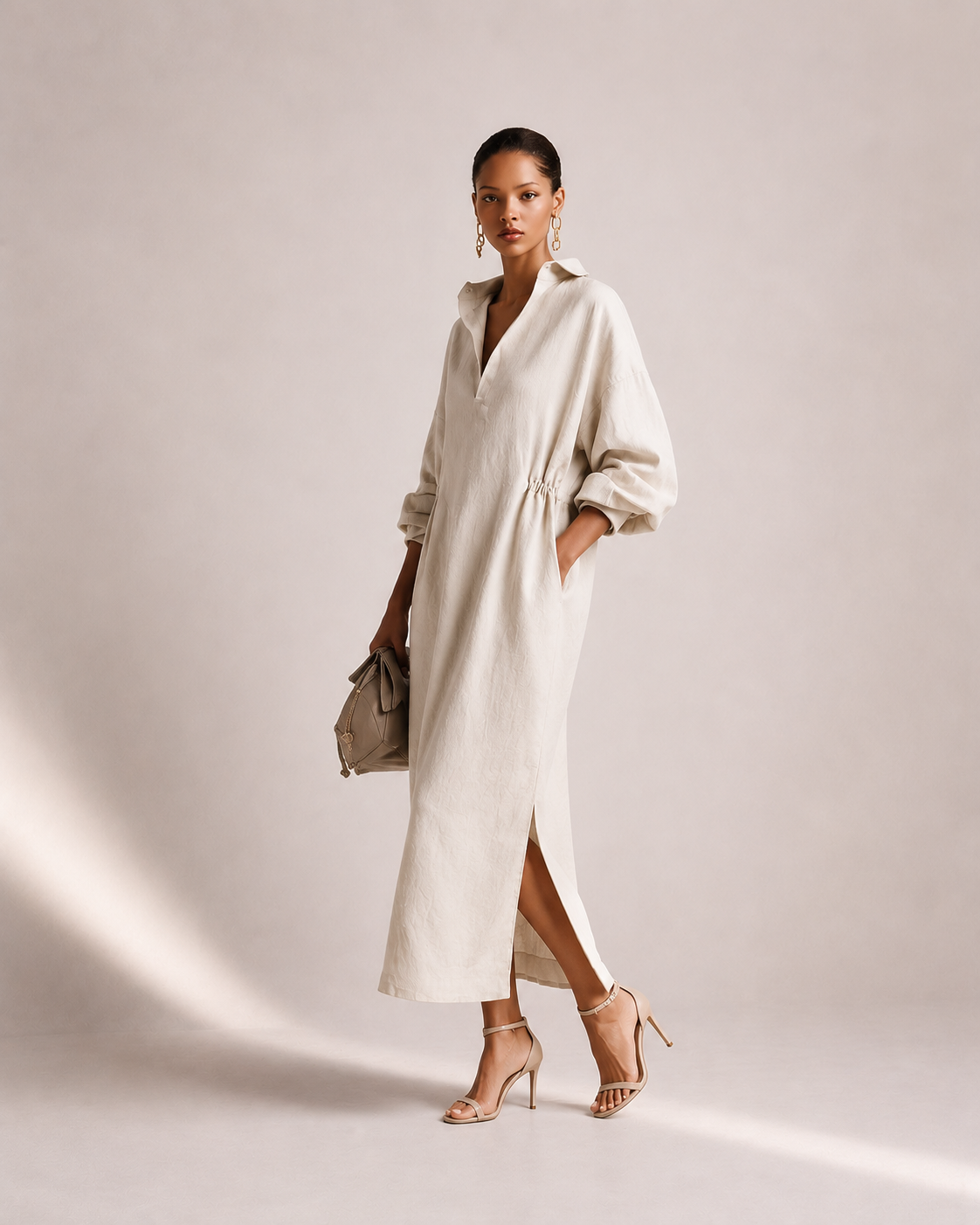 Portofino Lapel Dress