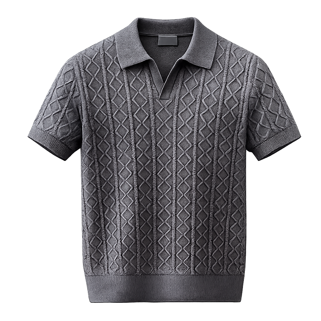 THE V-NECK POLO