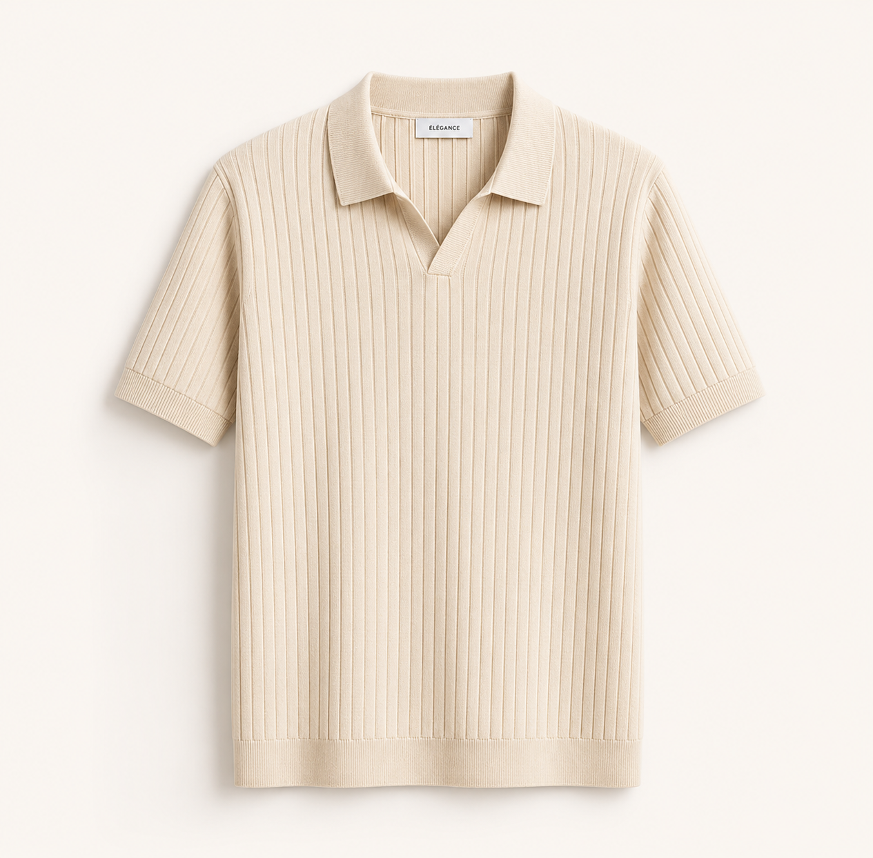 JACQUARD STRIPE POLO