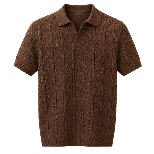 THE V-NECK POLO