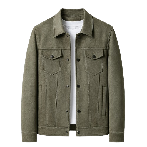 THE RETRO COAT — Forest Green