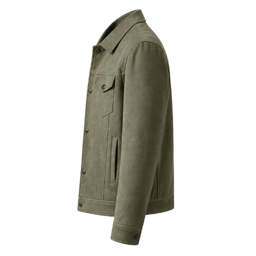 THE RETRO COAT — Forest Green