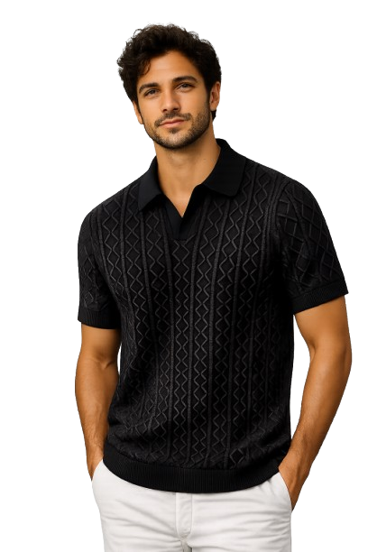 THE V-NECK POLO