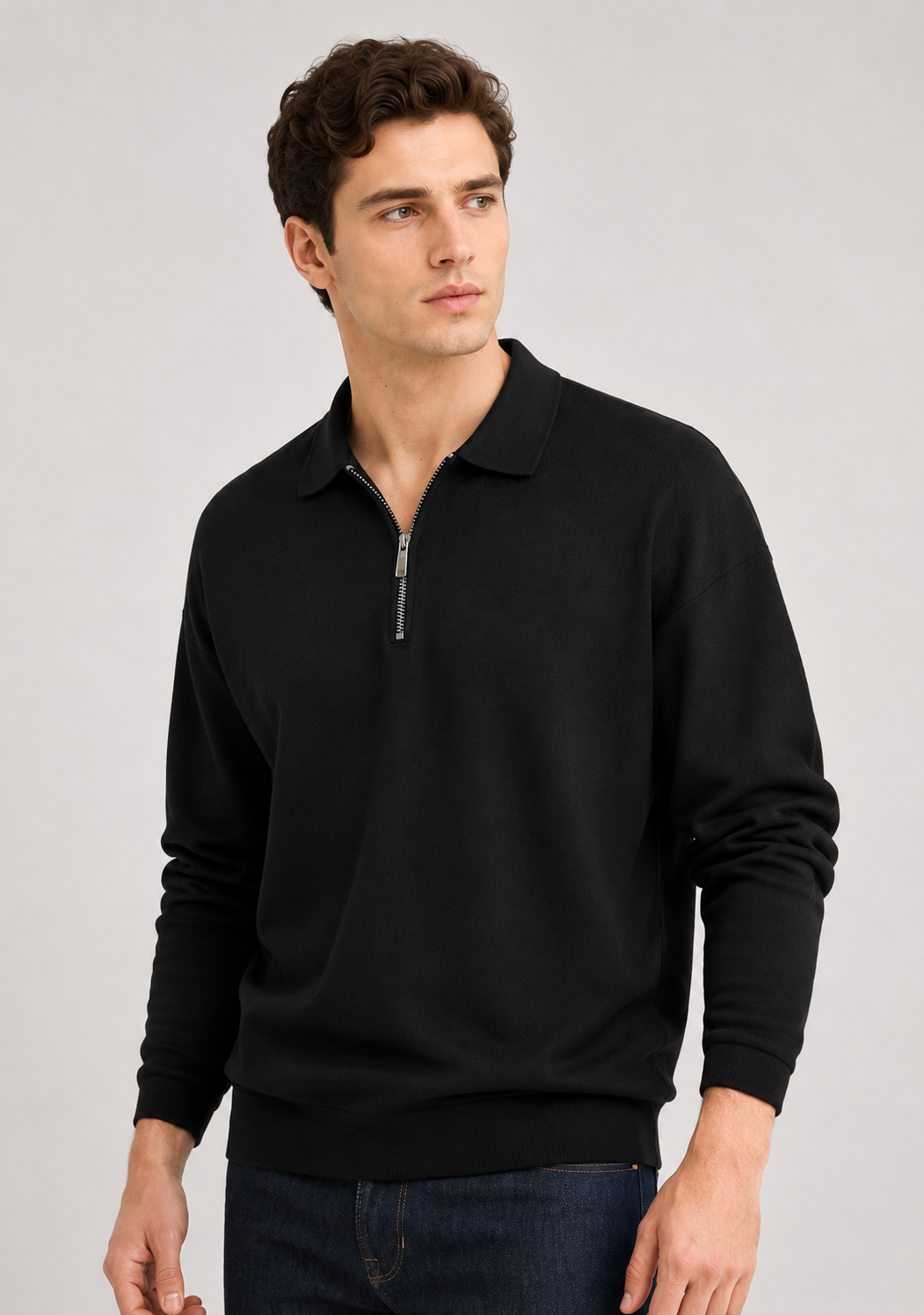 Sport Zip Polo