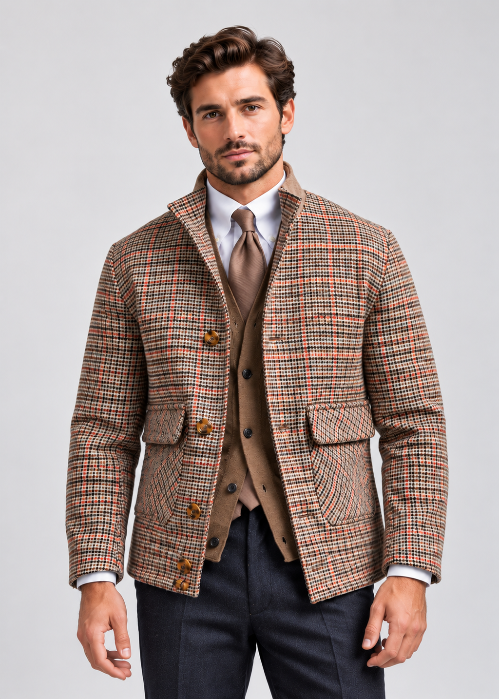 Savile Tweed Bomber