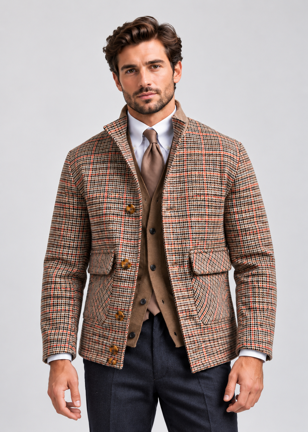 Savile Tweed Bomber