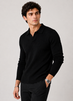 Waffle Long Polo