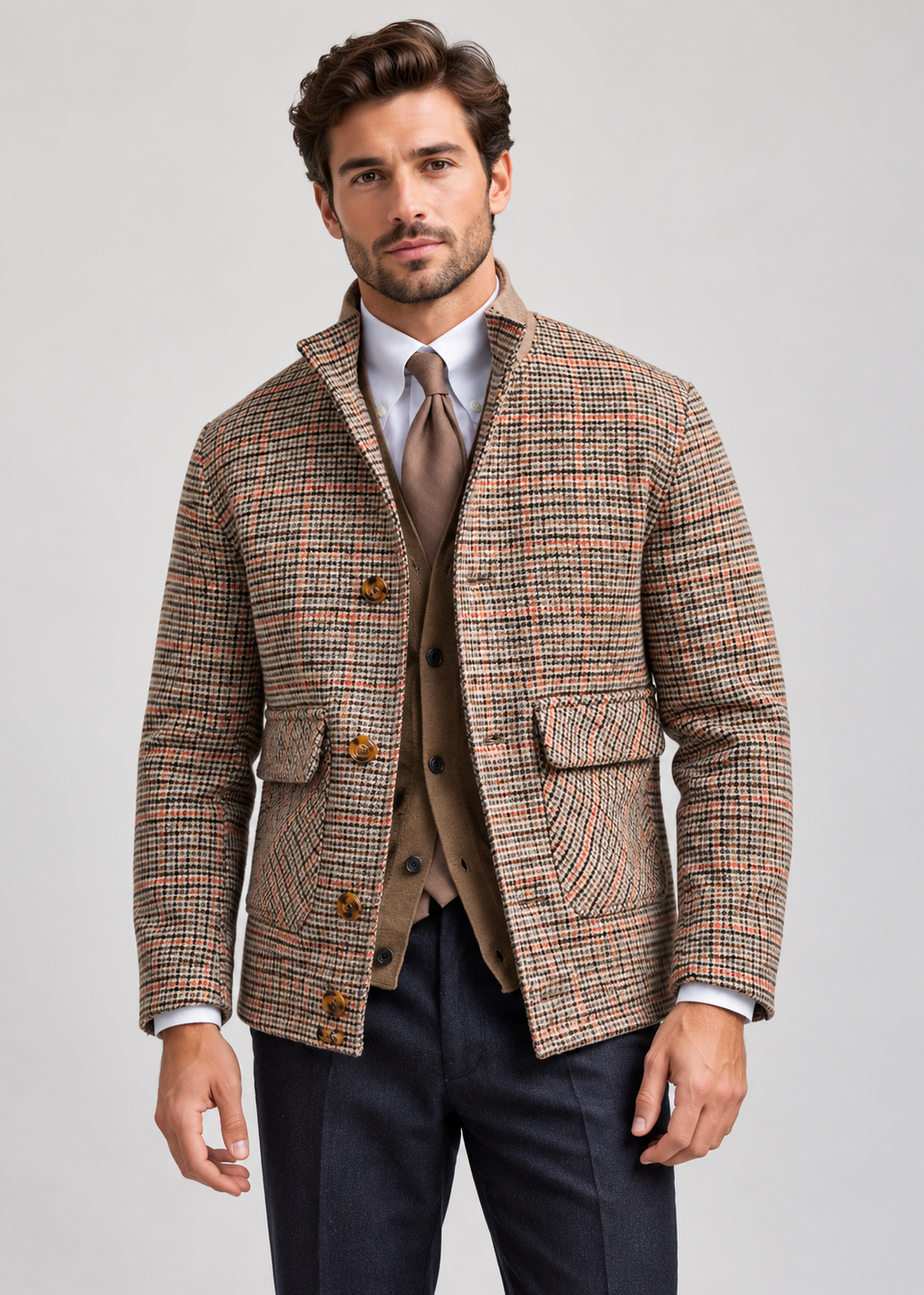 Savile Tweed Bomber